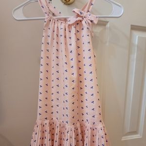 Janie and Jack Floral Dress Size 8 Pink